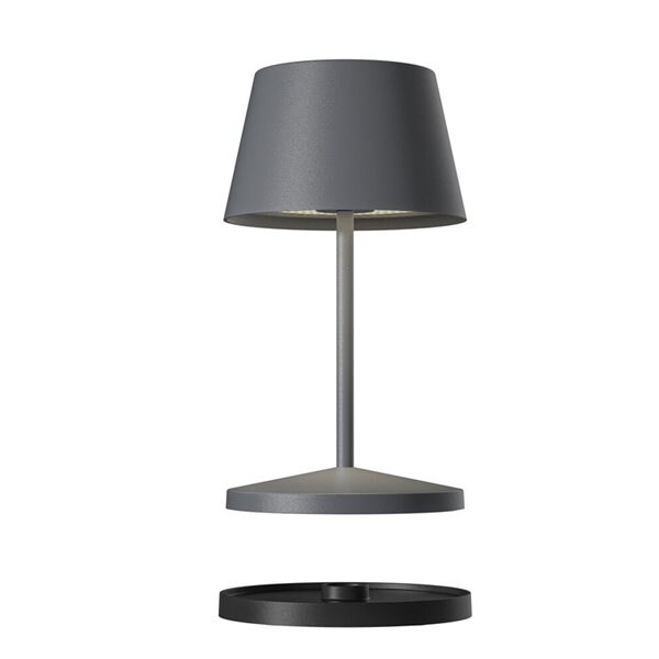 Villeroy & Boch Seoul 2.0 Batteridrevet lampe, dimbar - Sort