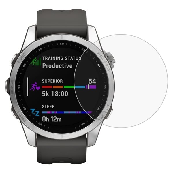 Skjermbeskytter i herdet glass for Garmin Fenix ​​7S