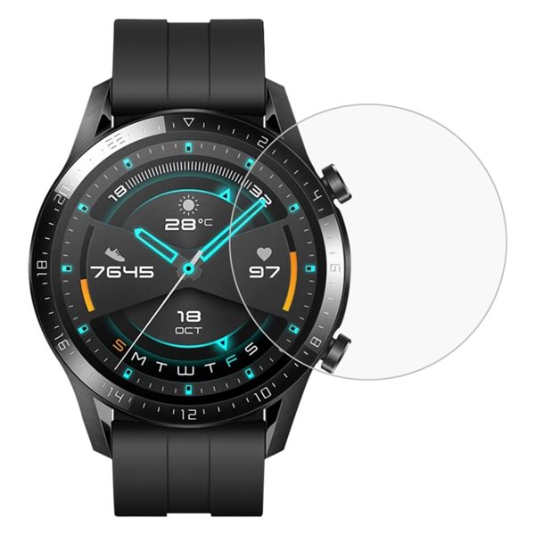 Skjermbeskytter i herdet glass for Huawei Watch GT 2