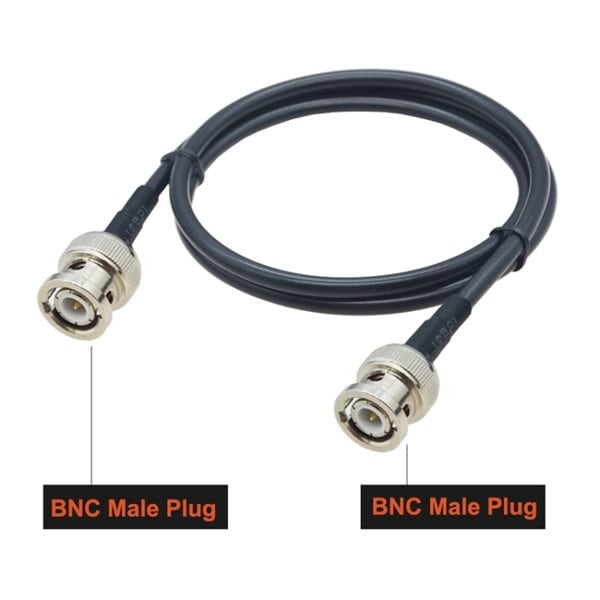 BNC-Kabel RG58 Hann til Hann 10m