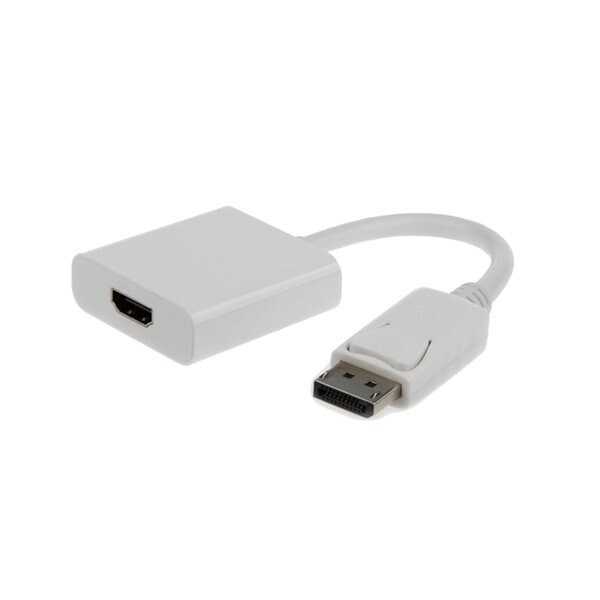 Cablexpert DisplayPort til HDMI - Hvit