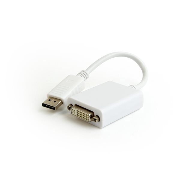 Cablexpert DisplayPort til DVI Dual-Link - Hvit