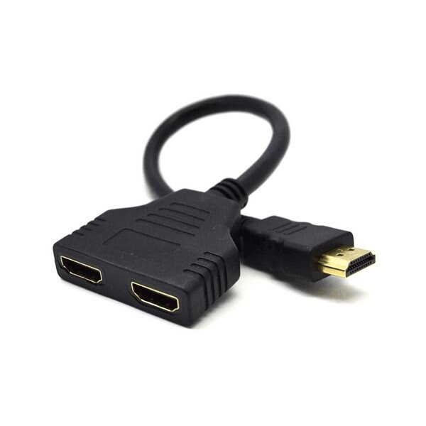 Cablexpert Passiv HDMI-kabel med 2 porter