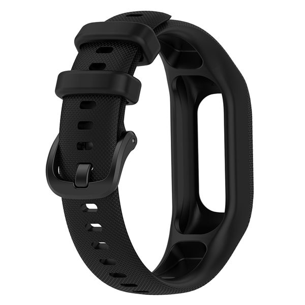 Silikonarmbånd til Garmin Vivosmart 5 - Sort, stl. M