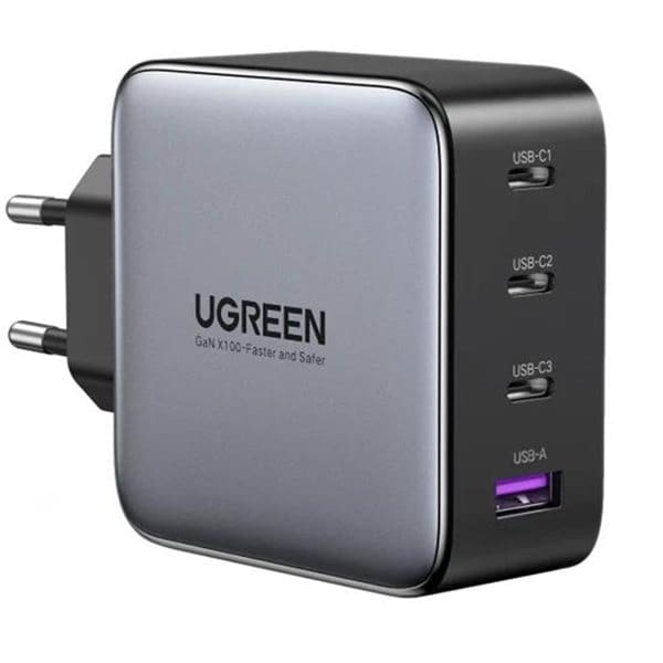 Ugreen NexNode 100W USB-C Lader PD 3XUSB-C 1XUSB