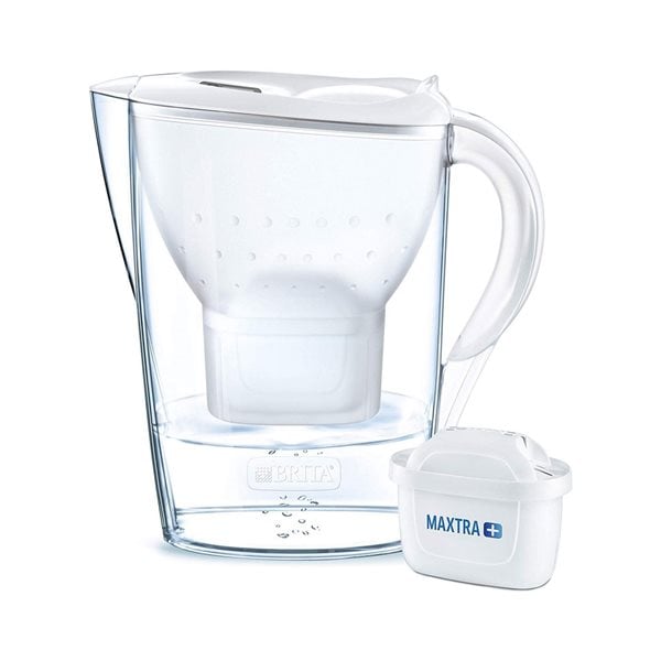 Brita Marella Vannfilterkanne med 4 filter - Hvit