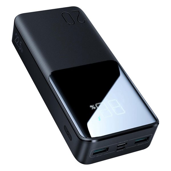 Joyroom Powerbank 20000mAh 22.5W PD QC3.0 - Sort