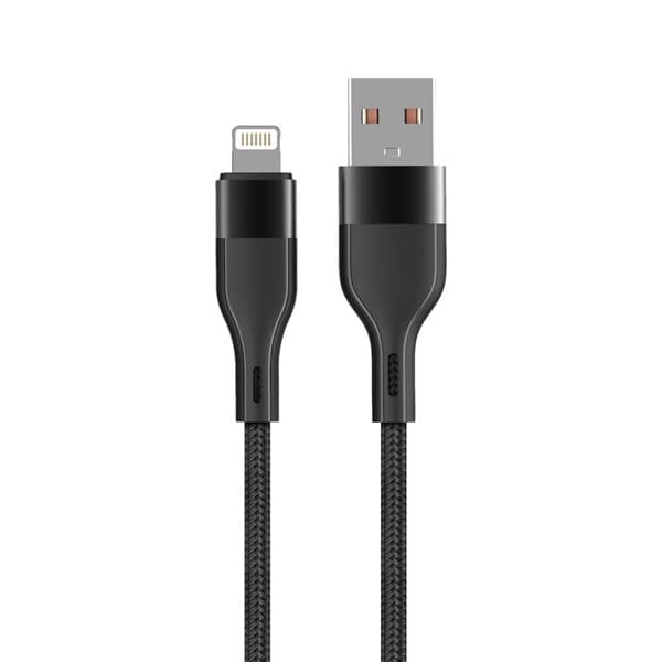 Maxlife USB-Kabel USB til Lightning 2,4A 1m - Sort