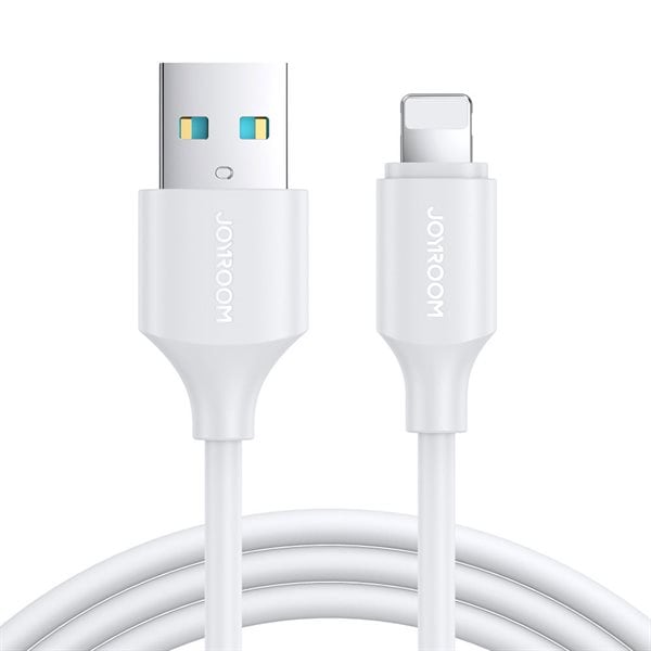 Joyroom USB-kabel USB til Lightning 2,4A 2m - Hvit