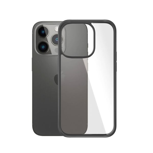 PanzerGlass ClearCase til iPhone 12 - 12 Pro - Svart