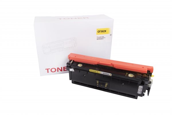 Lasertoner HP 508X CF362X - Gul