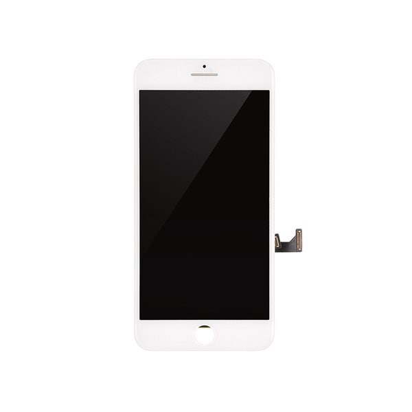 iPhone 8 Plus Skjerm LCD Display Glass - Livstidsgaranti - Hvit