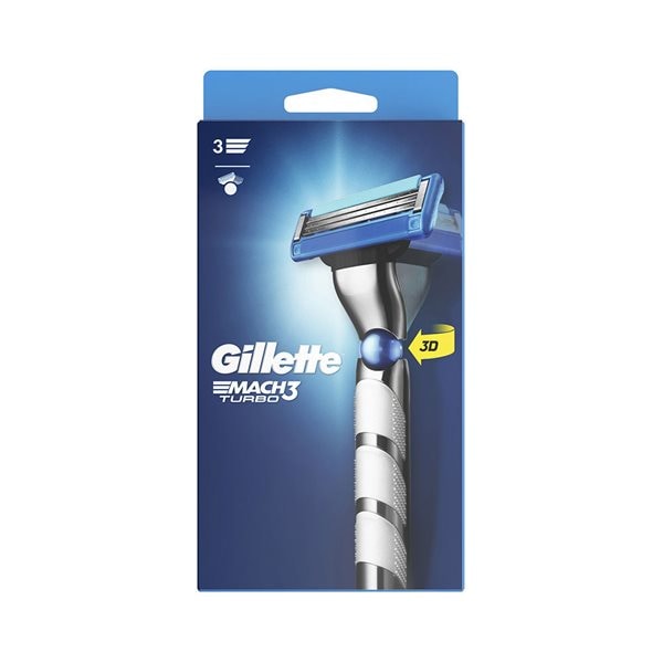 Gillette Mach3 Turbo Barberhøvel