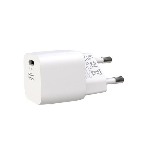 XO USB-C-lader PD 20W 1x USB-C - Hvit