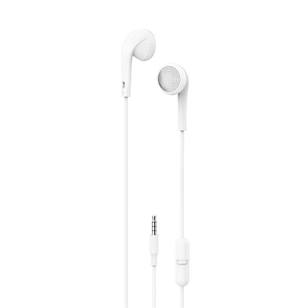 XO Headset med 3,5mm kontakt - Hvit