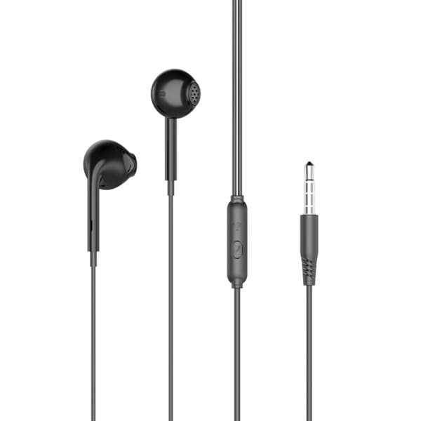 XO In-Ear Headset med 3,5m kontakt - 4-pak - 4 ulike farger