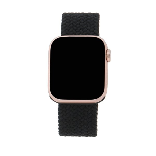 Elastisk Armbånd til Apple Watch 42/44/45mm 165mm - Sort