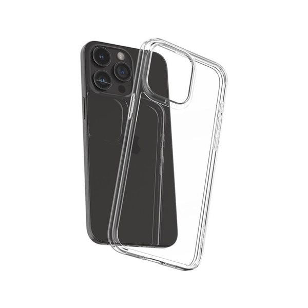 Spigen Airskin Hybrid til iPhone 15 Pro - Crystal Clear