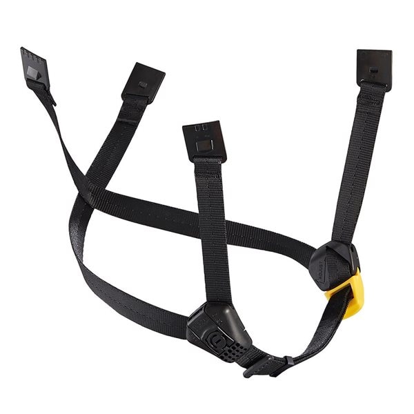 Petzl Dual Hakestropp A010FA00 til Vertex / Strato - Sort/Gul