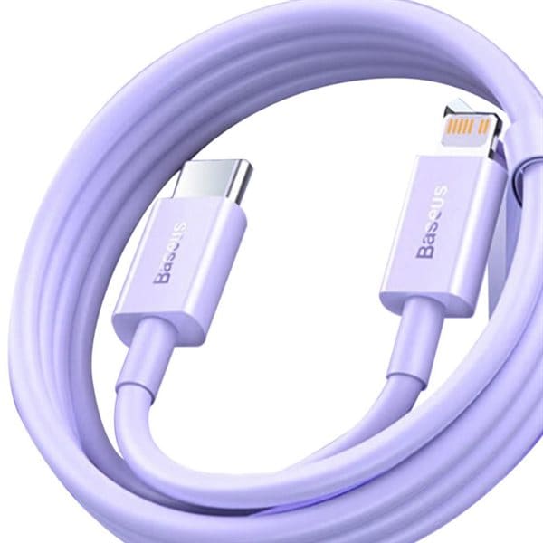 Baseus Superior USB-kabel USB-C til Lighting PD 20W 1m - Lilla