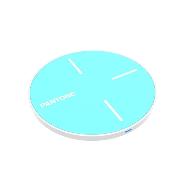 Pantone Trådløs Lader 15W - Turkis 3242C