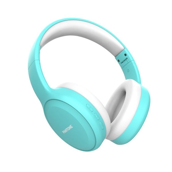 Pantone Over-Ear Bluetooth Hodetelefoner - Blågrønn 3242C