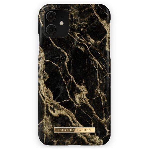 iDeal of Sweden Fashion Case iPhone 11 / XR - Golden Smoke Marble