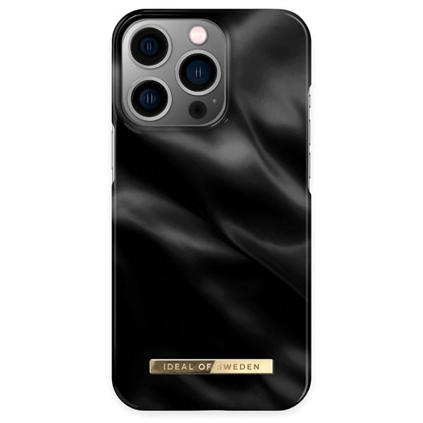 iDeal of Sweden Fashion Case iPhone 13 Pro - Black Satin