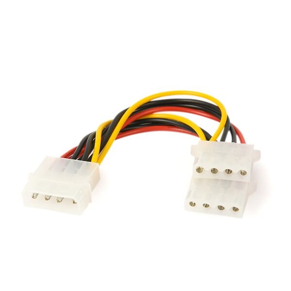 Strømkabel Molex 4-pin Splitter