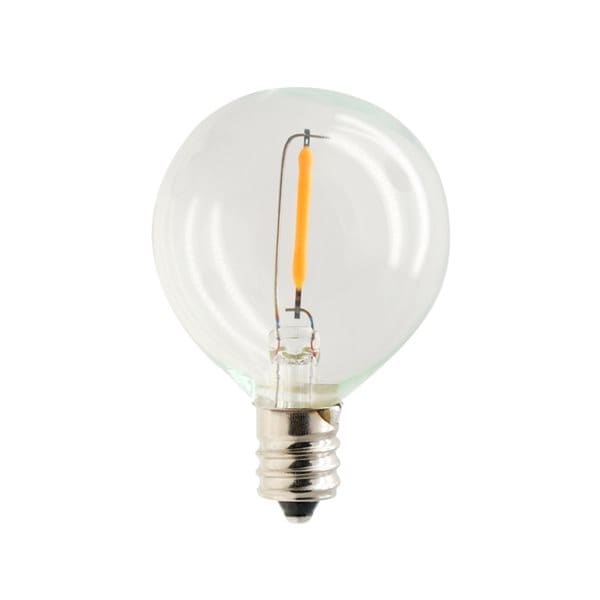 Forever LED-lampe E12 G40 0,5W 3V 6-pakning