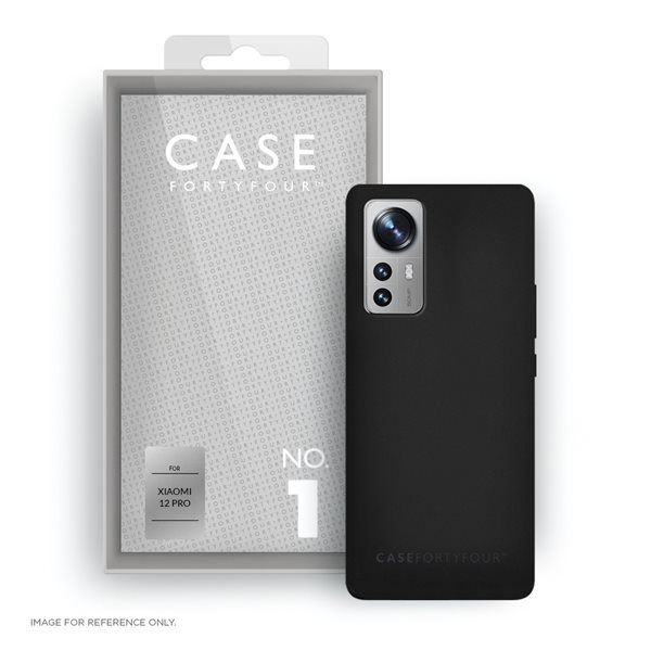 Case Fortyfour No.1 Case til Xiaomi 12 Pro Sort