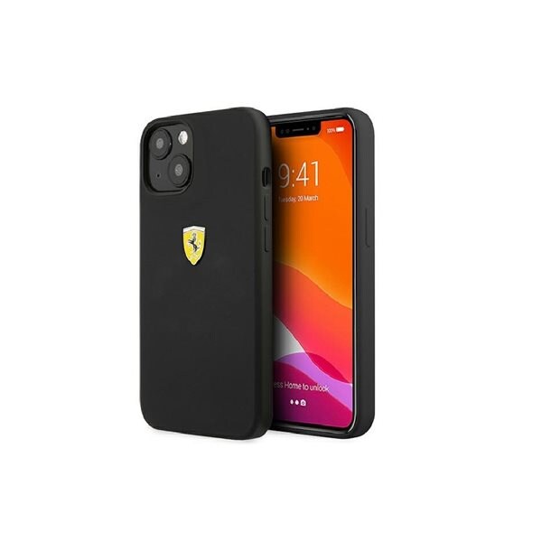 Ferrari Bakdeksel til iPhone 13 Mini - Sort