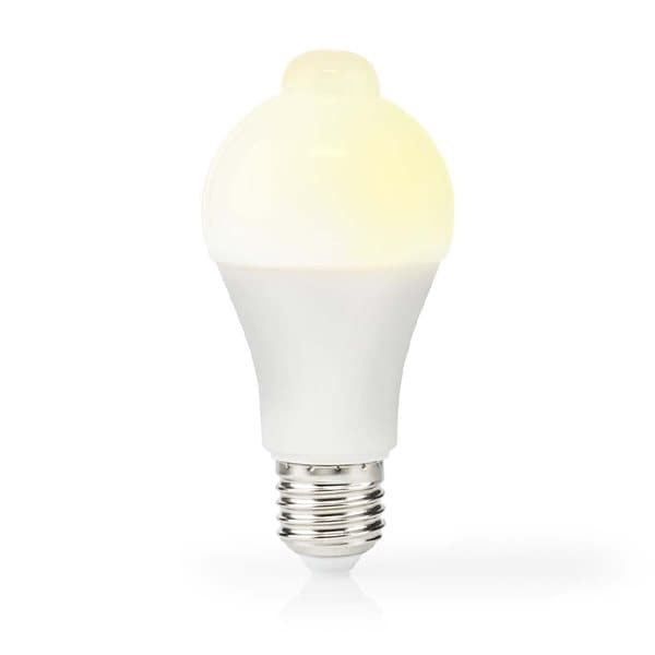 Nedis Frostet LED lyspære Hvit E27, A60, 4,9W, 470lm, 3000K