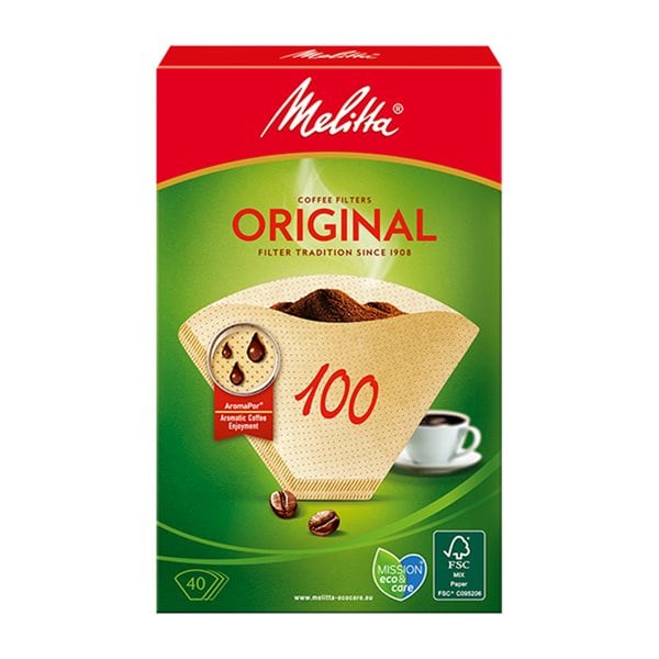 Melitta Kaffefilter 100 40 stk