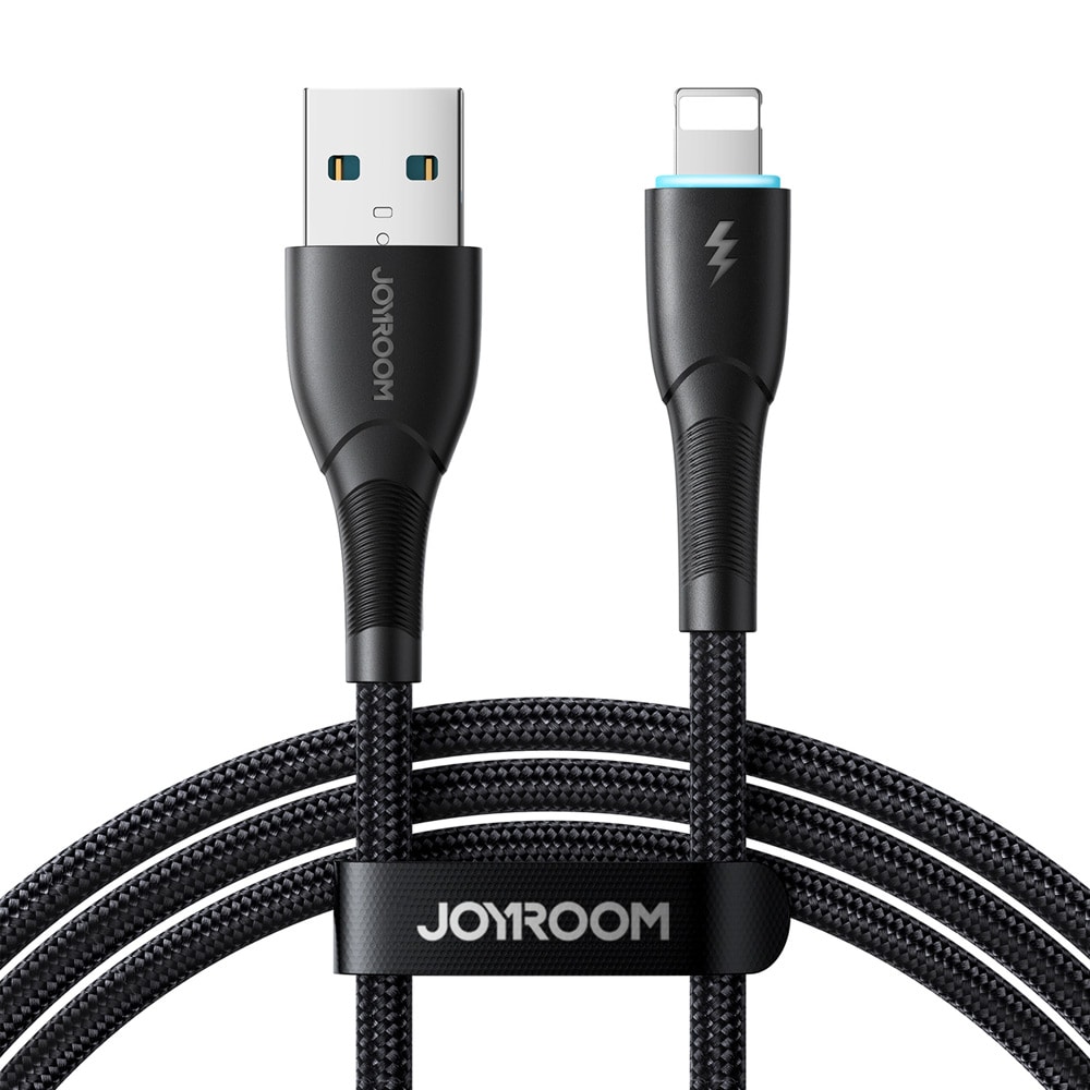 Joyroom Starry Series USB-kabel 3A USB til Lightning 1m - Sort