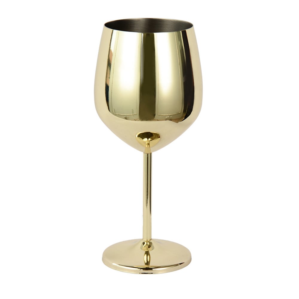 Vinglass gull i glass metallic - 50cl