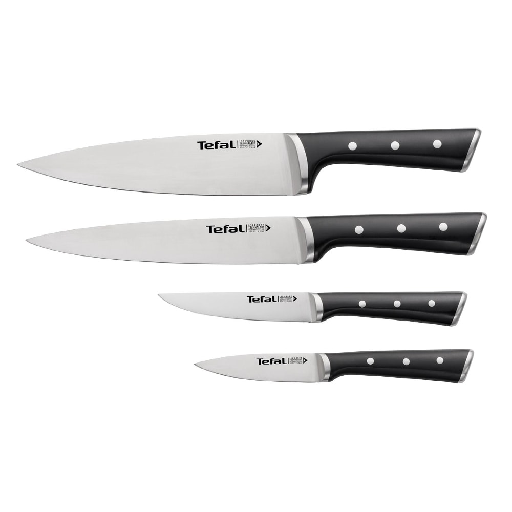 Tefal Ingenio Ice Force Knivsett 4 Kniver