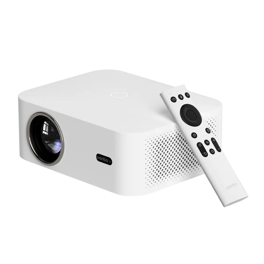 Wanbo X2 Max High-Definition Projector - 450 ANSI, Wi-Fi 6, Android TV 9.0