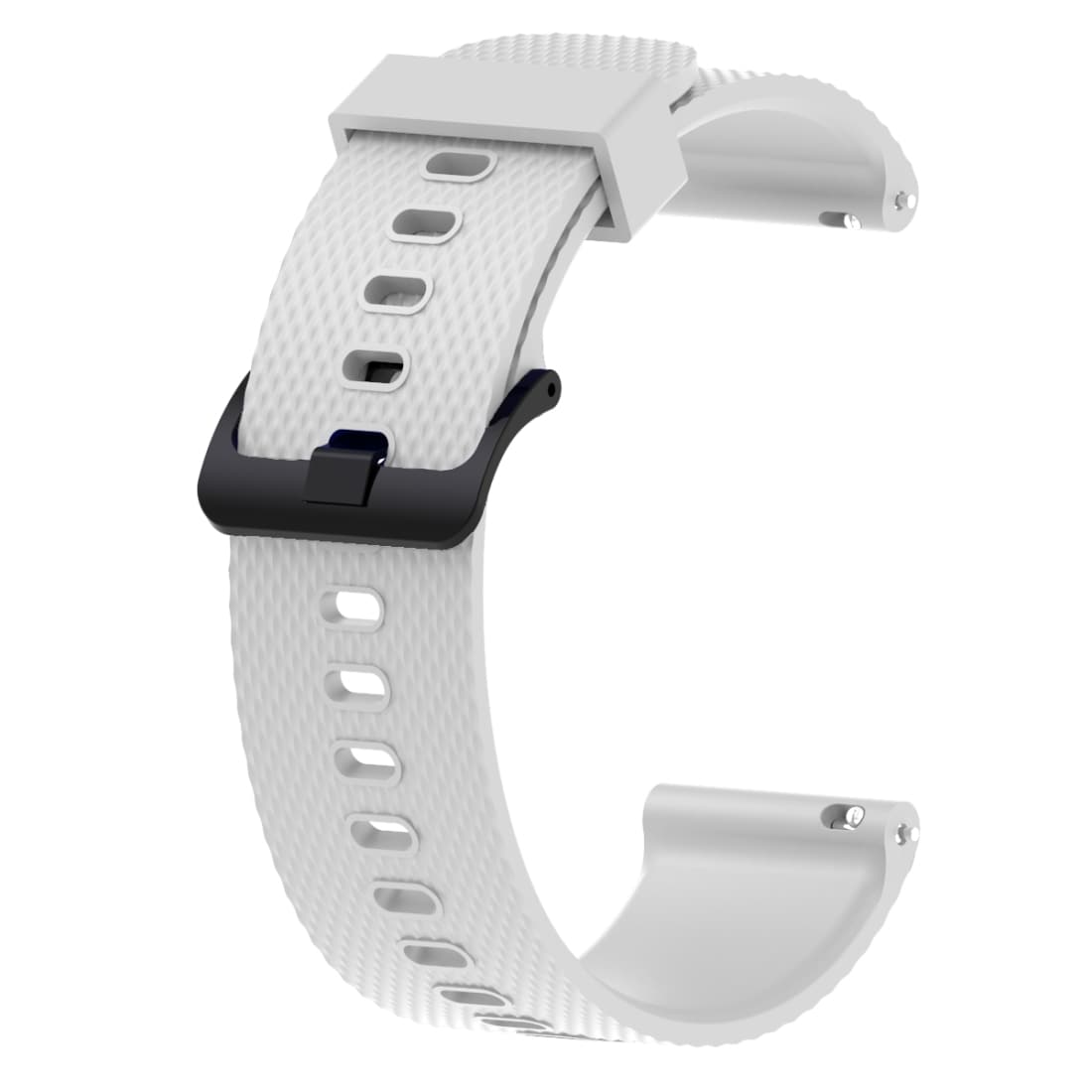 Silikonarmbånd for Garmin Vivoactive 3 20 mm - Hvit