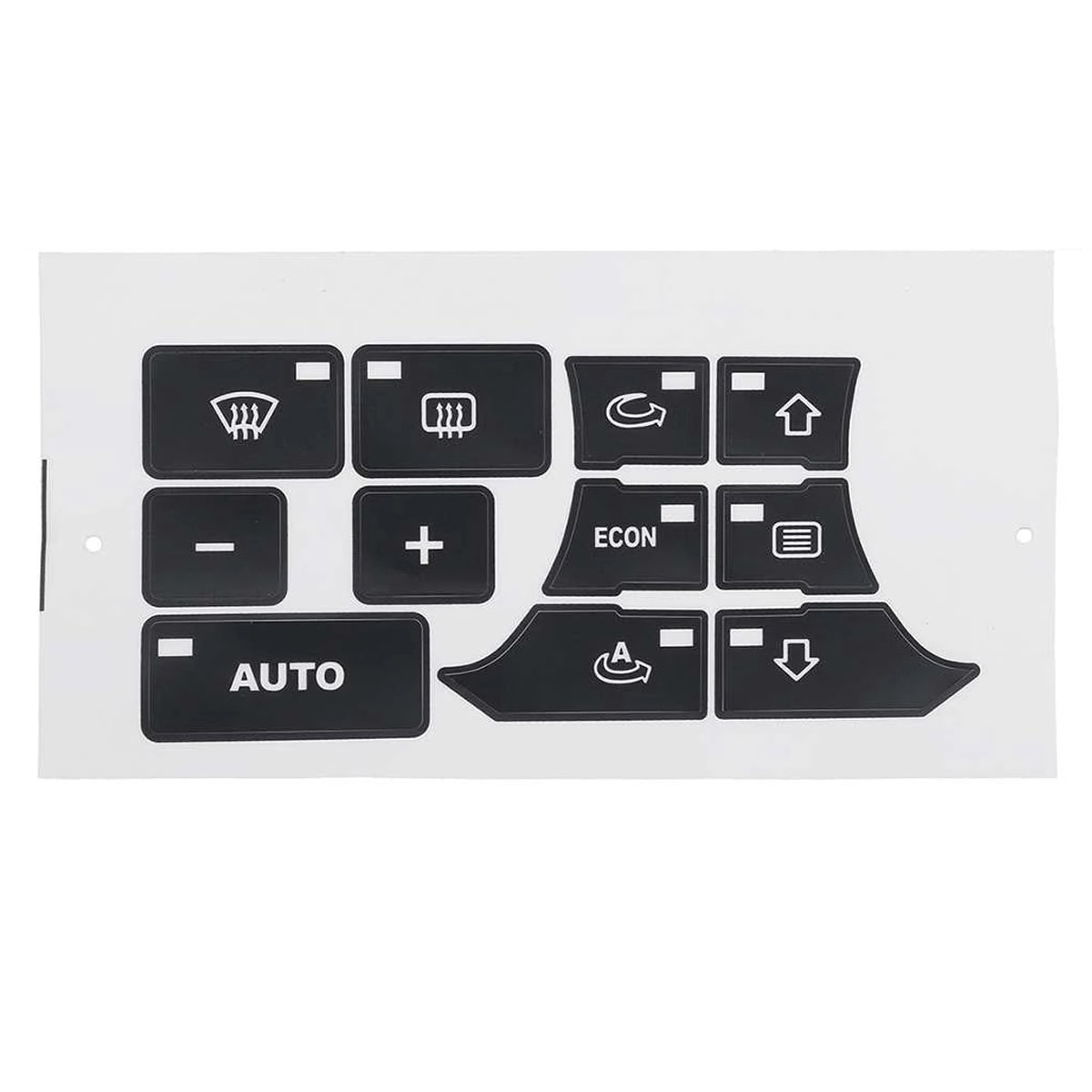 Reparasjonsklistremerker av høy kvalitet for AC-knapper i Audi A3