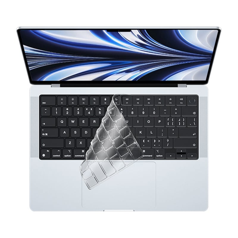 Ultratynt tastaturdeksel for MacBook Pro 14,2" 2021
