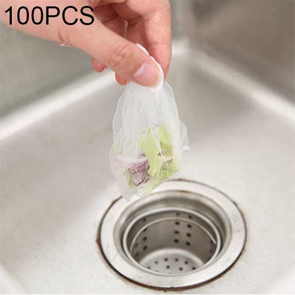 Stofffilter for vaskavløp 100-pakning