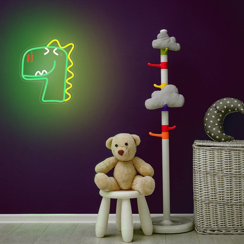 LED Neonbelysning - Dinosaur