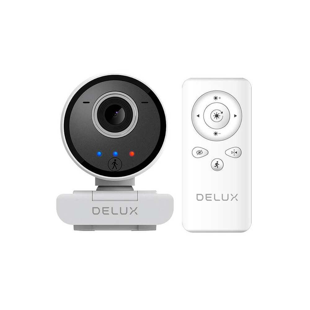 Delux DC07 webkamera med fjernkontroll og Full HD-oppløsning