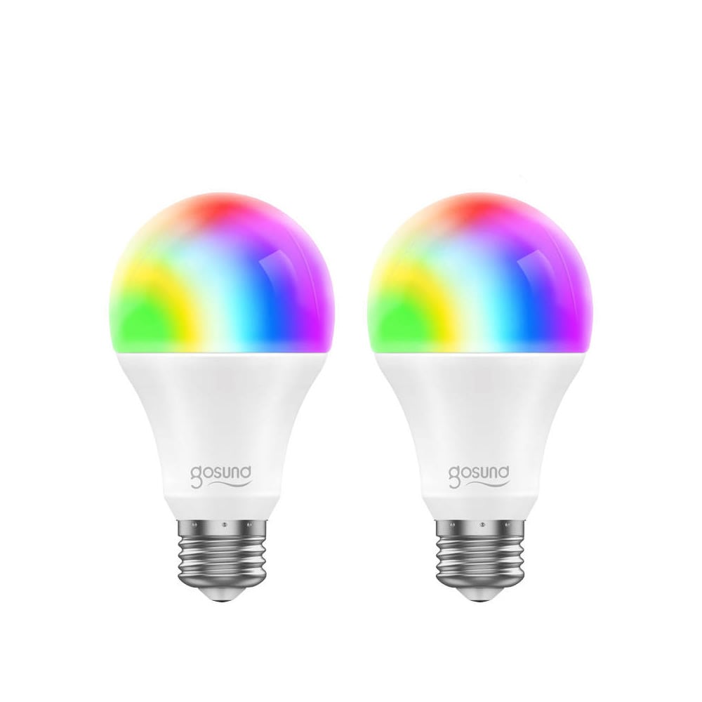Gosund Smart LED-lampe RGB E27 2-pakning