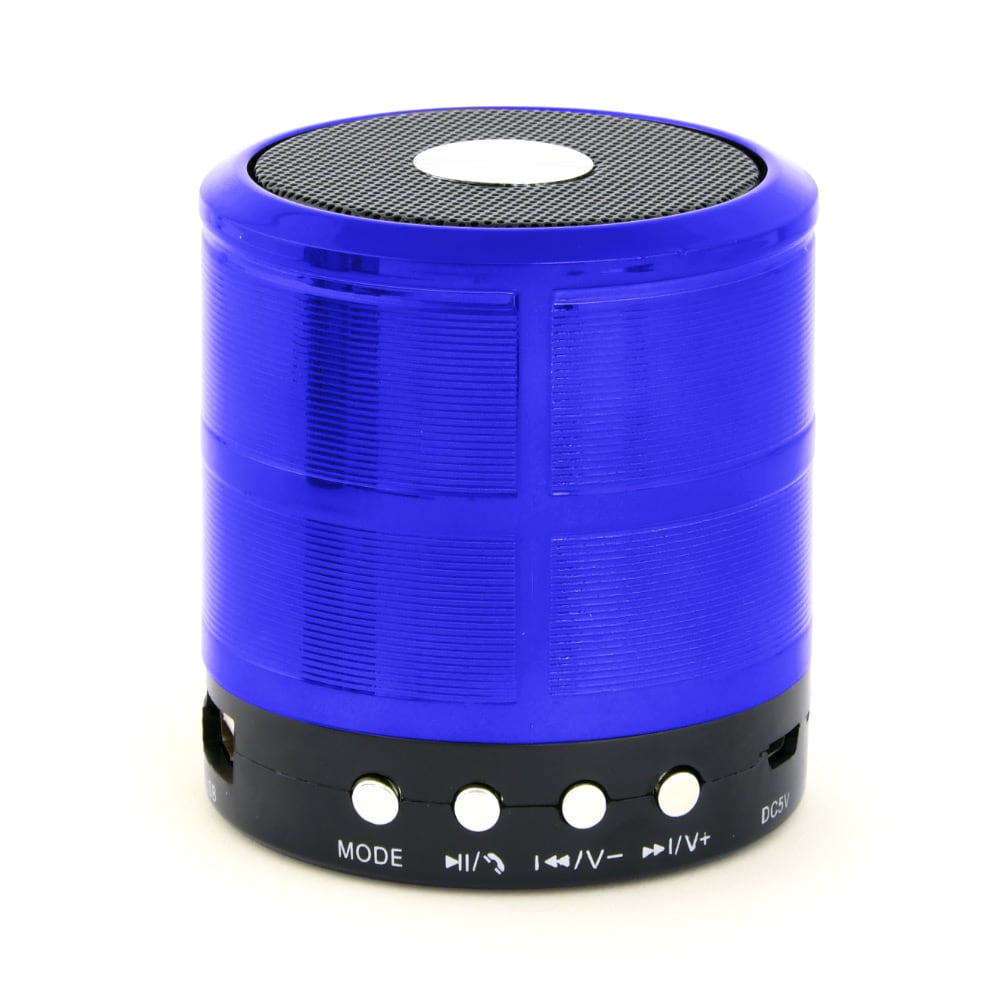 Bluetooth-høyttaler med mikrofon - Blå