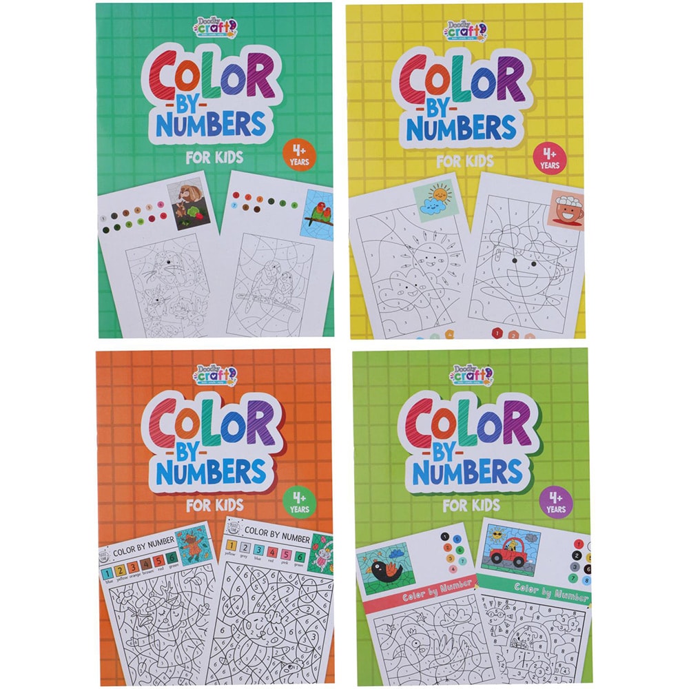 Fargeleggingsbok - Colour by number