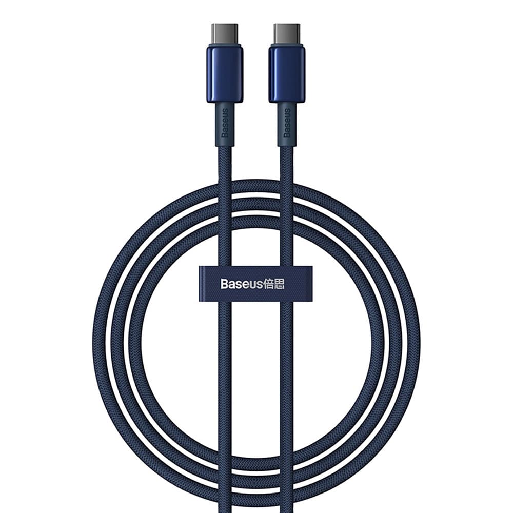 USB-C-kabel 100W 1m - Blå