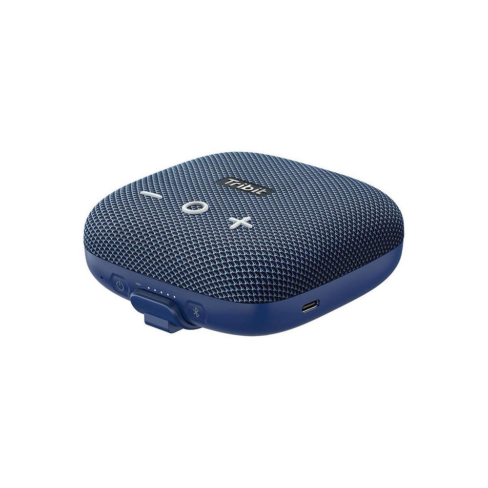 StormBox Micro 2 bærbar høyttaler med Bluetooth 5.3 og IP67 vanntetthet - Blå