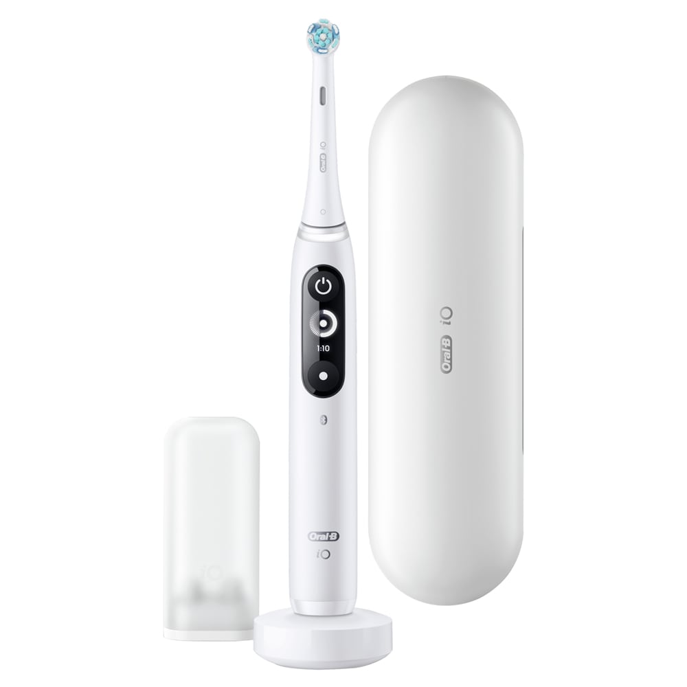 Oral-B iO 7N Series elektrisk tannbørste - hvit